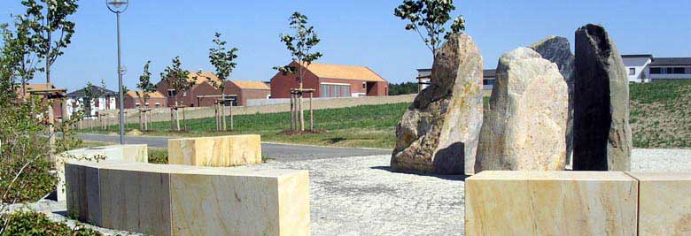 Park der Erinnerung - Haidemühl: Kreisplatz